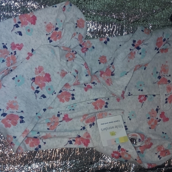 NWT Little One One Piece Sleeper 3-6M - Picture 8 of 9